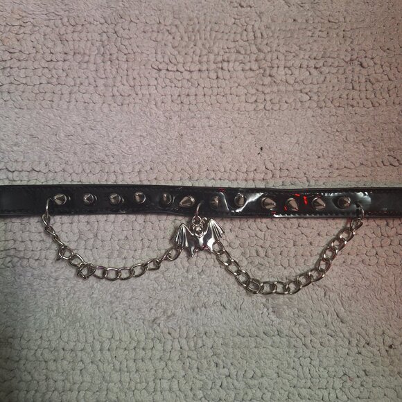 Killstar Bat Babe Choker Black and Silver - Picture 8 of 8